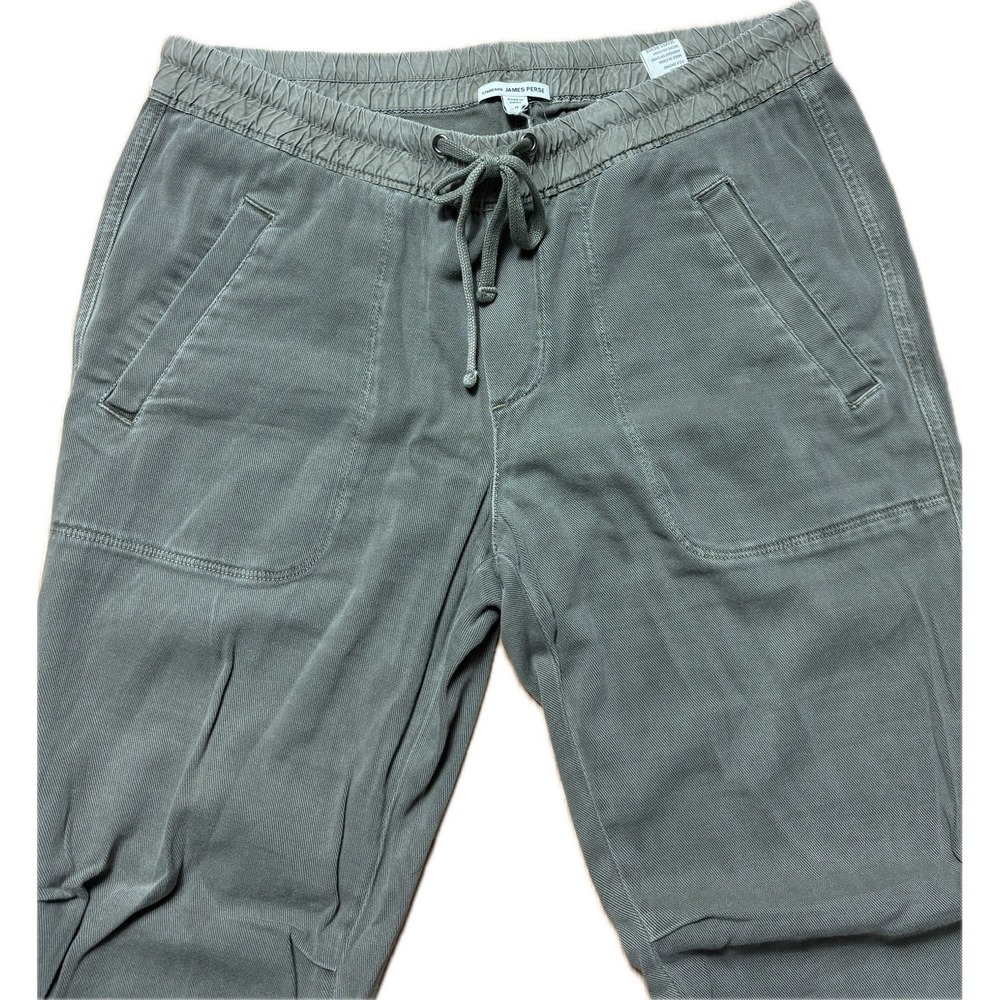 James Perse Standard Army Green Casual Pants Women's Size 3 (L) Skinny - Picture 5 of 10